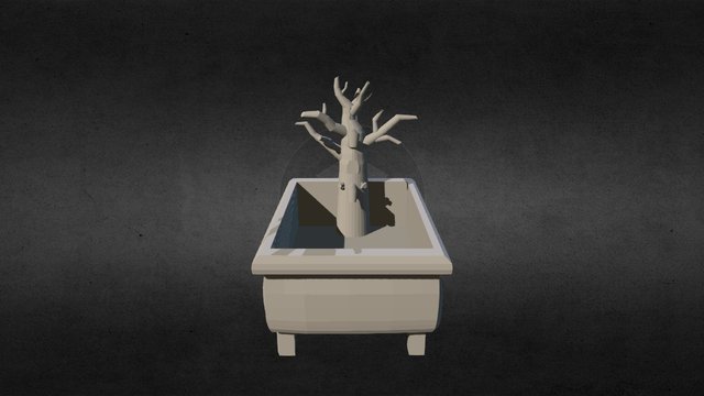Bathtub tree 3D Model