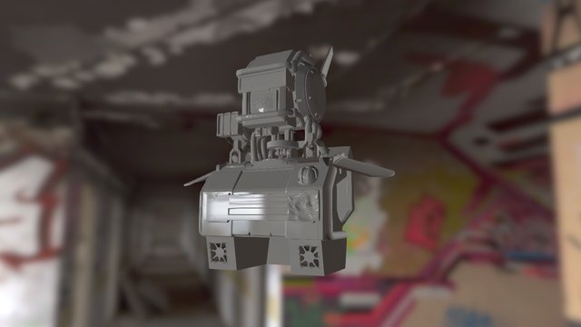 "Chappie" by Nicolas Olivares 3D Model