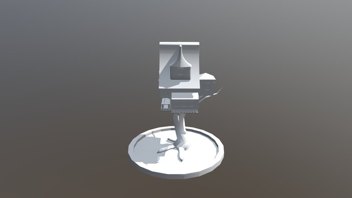 Maison Arbre 3D Model