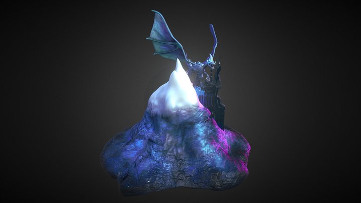 Blender Dragon 3D Model