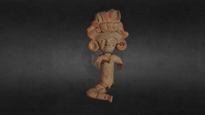 Statuette précolombienne 3D Model