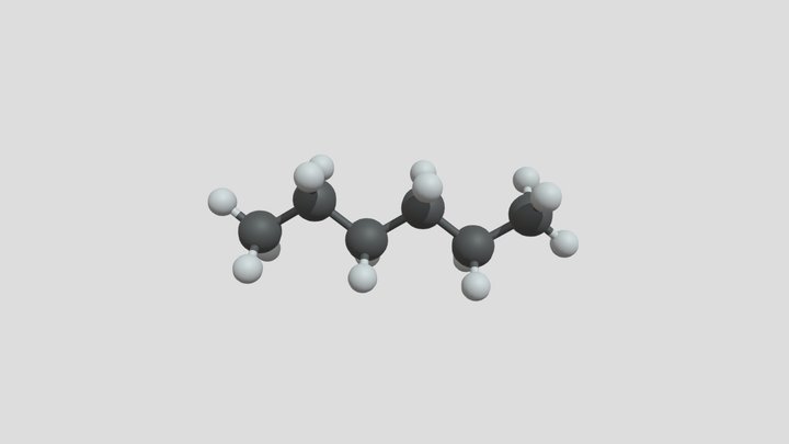 Hexaan 3D Model
