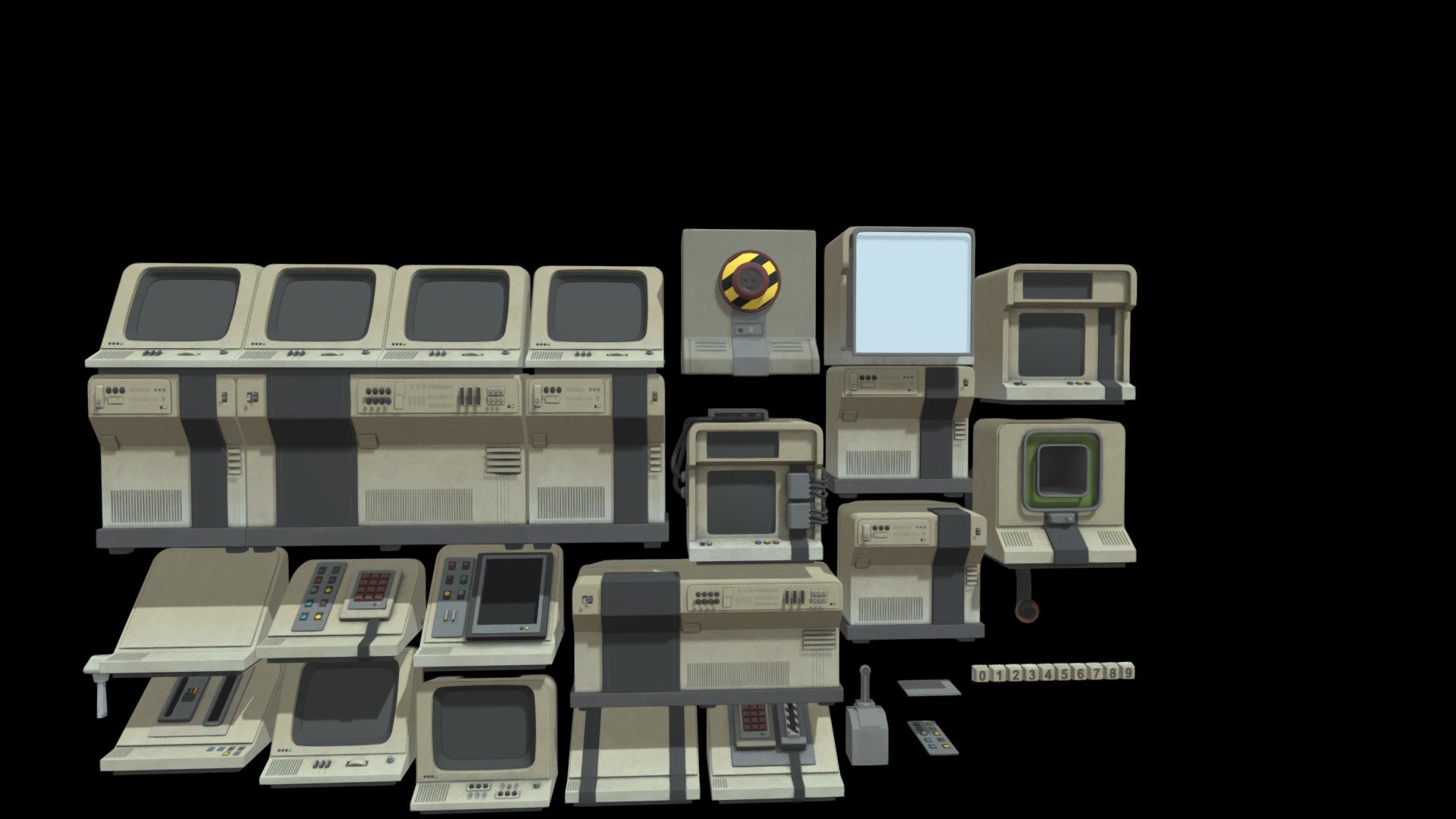 Poppy Playtime 4 Modular Consoles - Download Free 3D model by ...