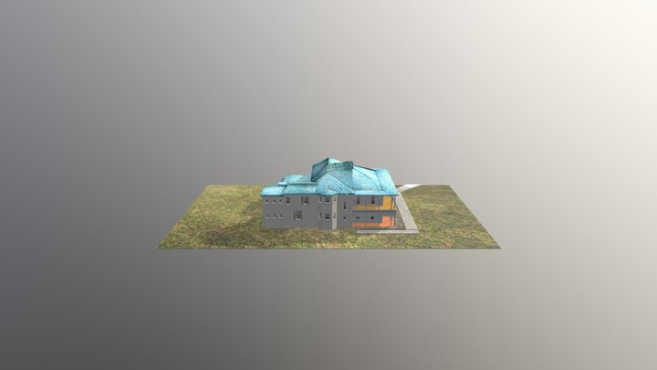 Maya ET Building Major Work 3D Model