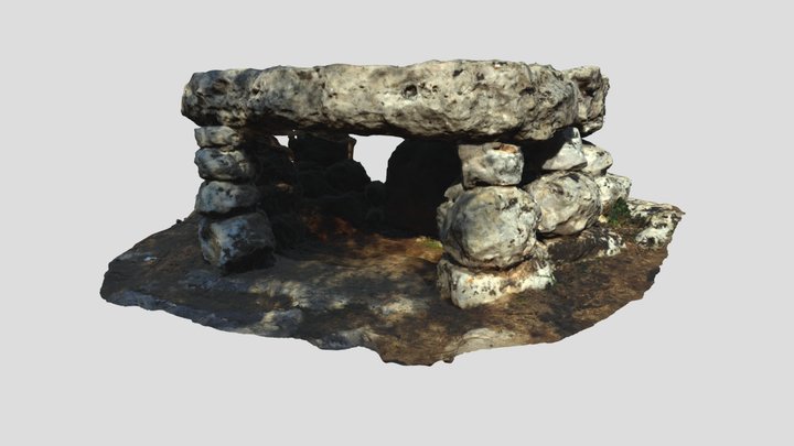 Dolmen Li Scusi 3D Model