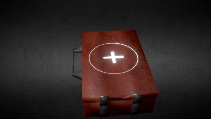 MedKit Box First Aid 3D Model