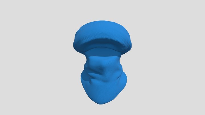 Turban Mask 3D Model