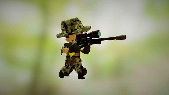 Recon Boy 3D Model