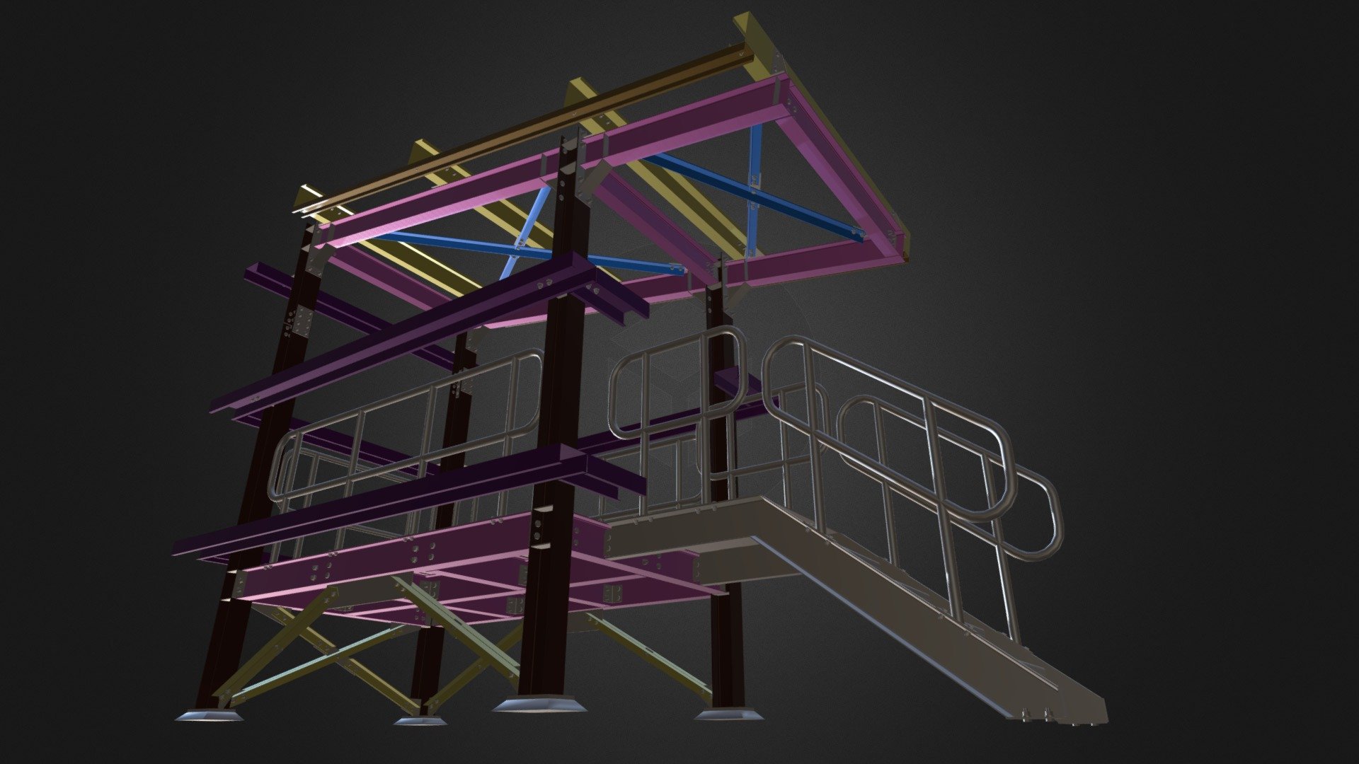 Plataforma — Sketchfab embed 3D viewer