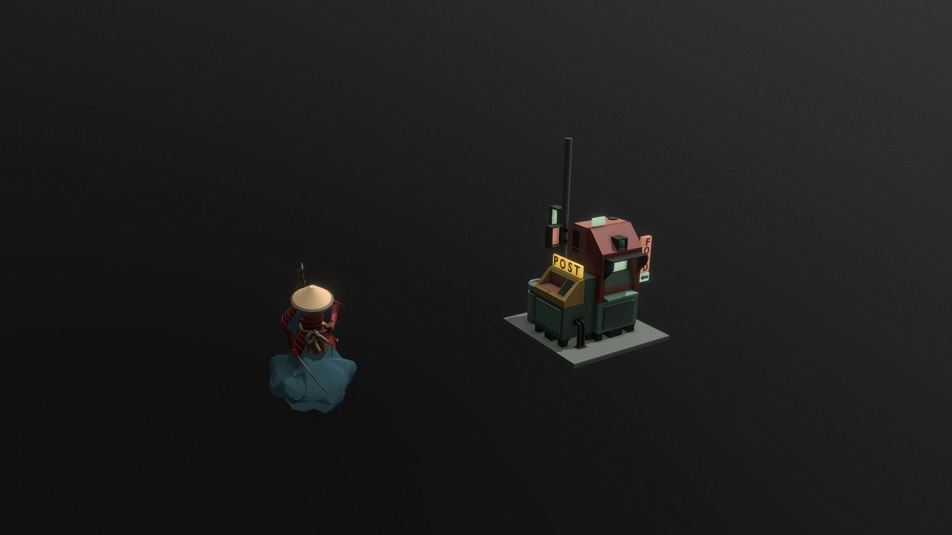ДЗ: Покраска. — Sketchfab embed 3D viewer