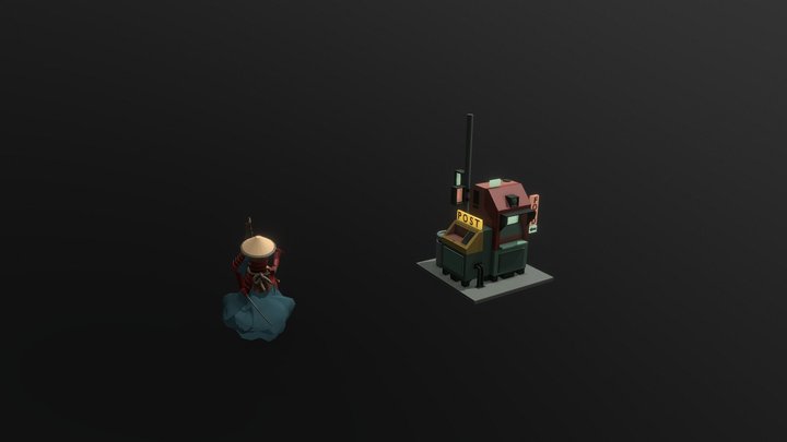 ДЗ: Покраска. 3D Model