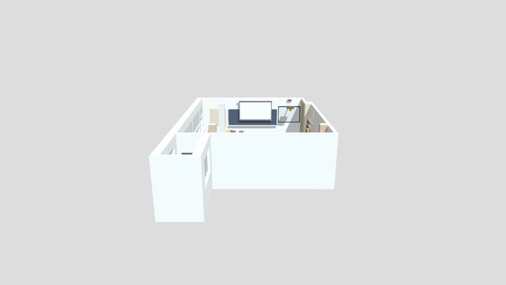 Биология тест 3D Model
