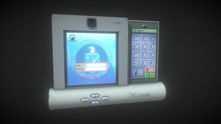 black mesa wall console