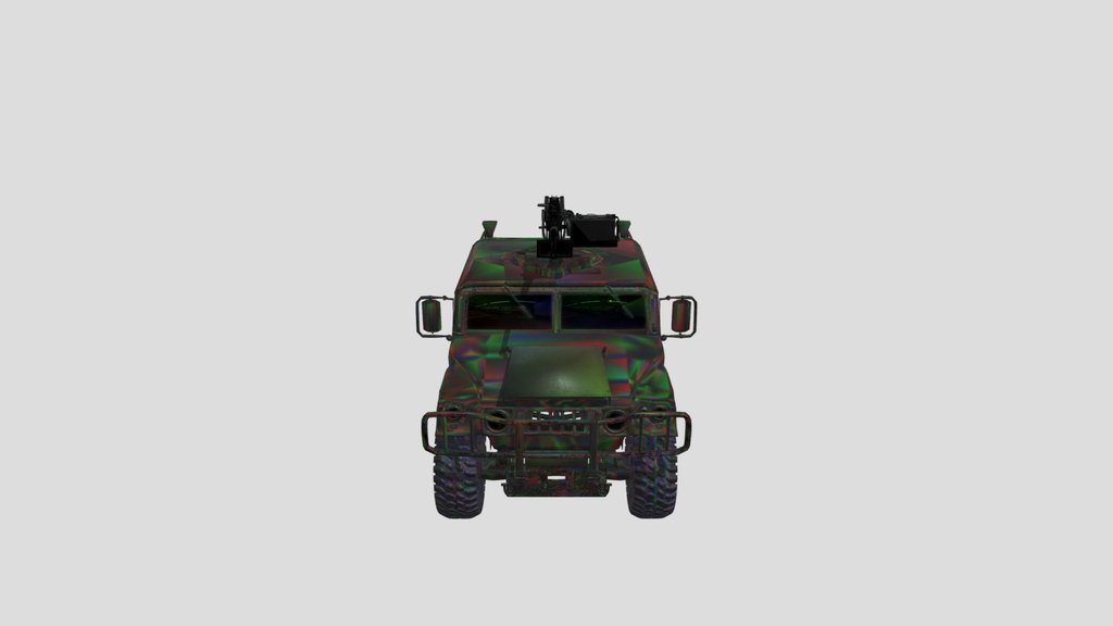 Em Military Vehicle