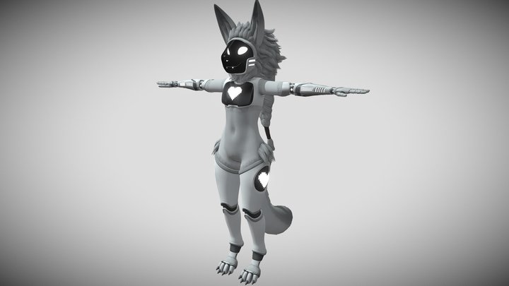 OFFWHITE PROTOGEN - Free VRChat Avatars - VRCMods