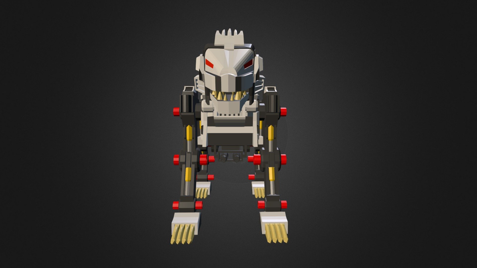 Liger Zero (armor less) v1 - 3D model by dragondude28 [a8db4b6] - Sketchfab