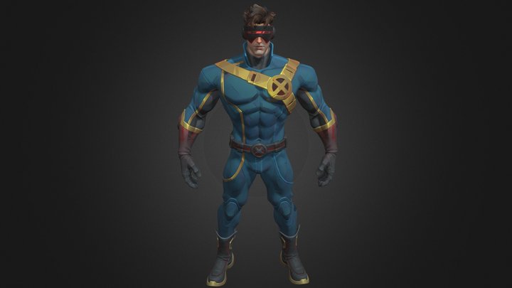 Cyclops - Marvel Rivals – Modèle 3D gratuit STL