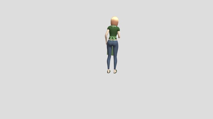 Mother amai 3D Model