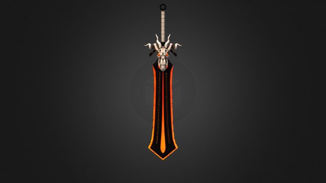 Elemental GreatSword 3D Model