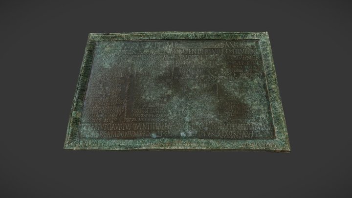 Mithrastafel 3D Model