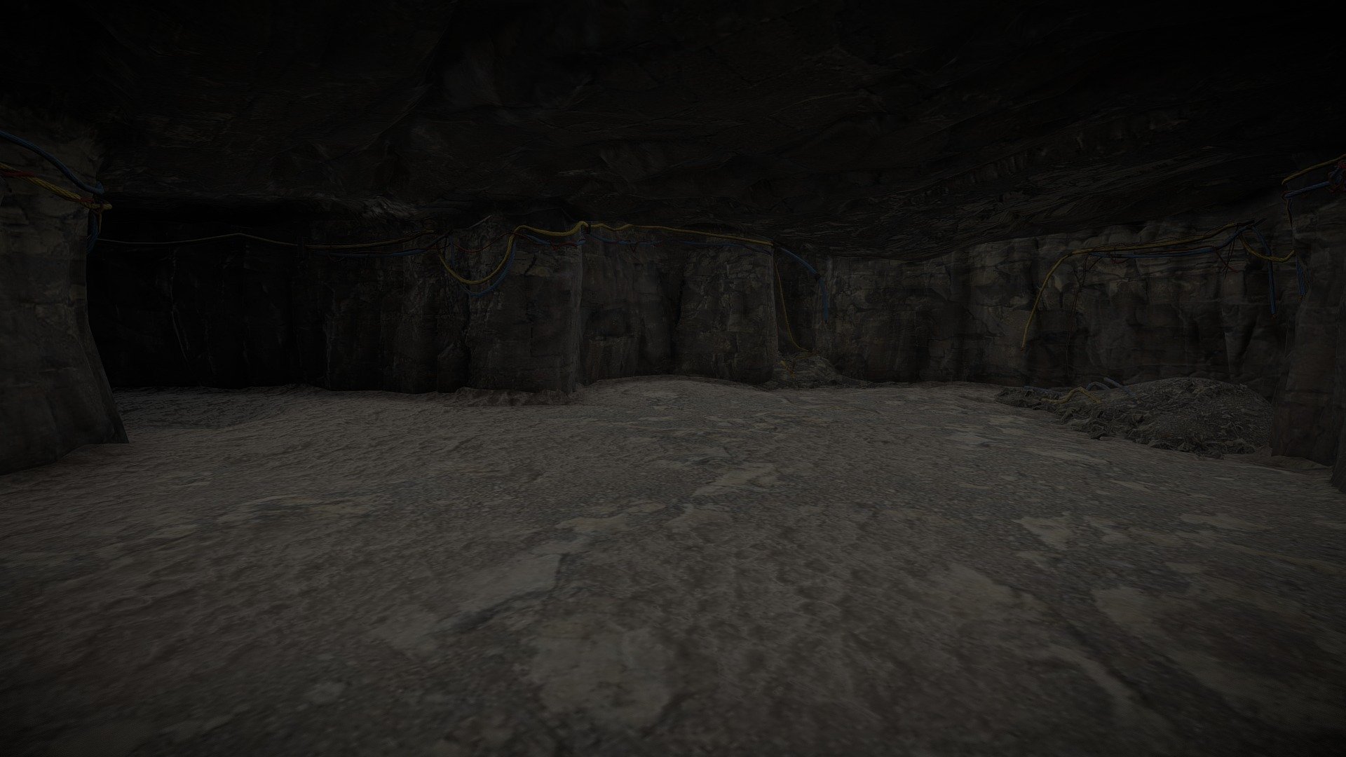 Underground Mine | Cave Environment - Buy Royalty Free 3D model by ...