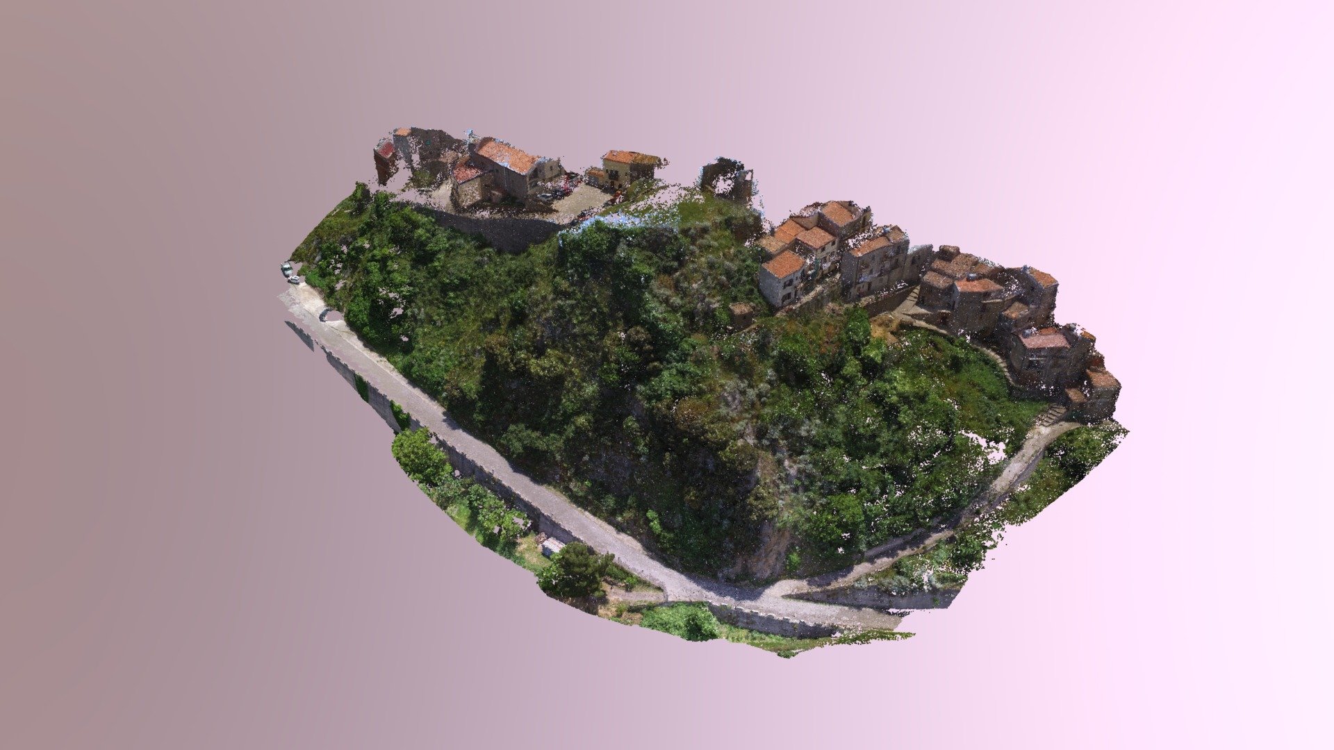 Costone roccioso Castel di Lucio