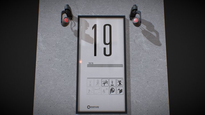 Portal Camera 3D Model