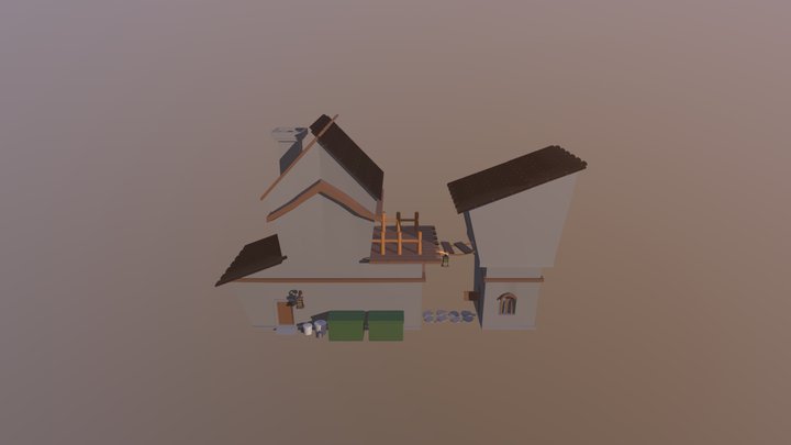 Texturedhouse 3D Model
