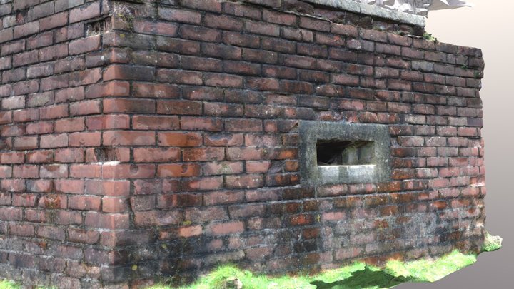 Pillbox Photogrammetry 3D Model