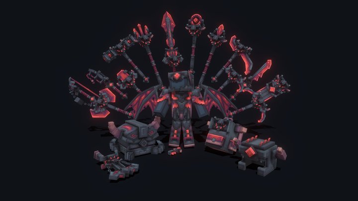 Inferno Weapons & Tools Set