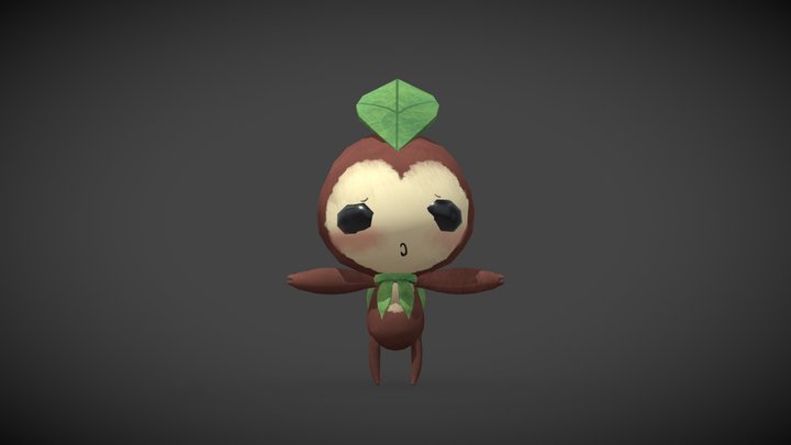 Cutesy Leaf 3D Model