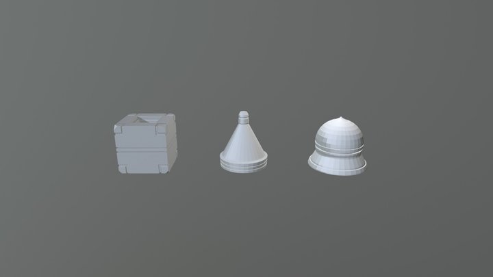 Primitive Exercise 3D Model