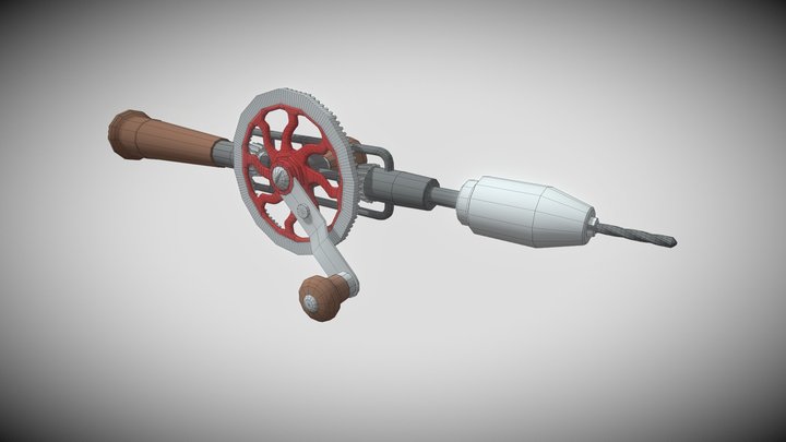 XYZ_DRAFT_PUNK_06_HW_detaildraft_drill 3D Model