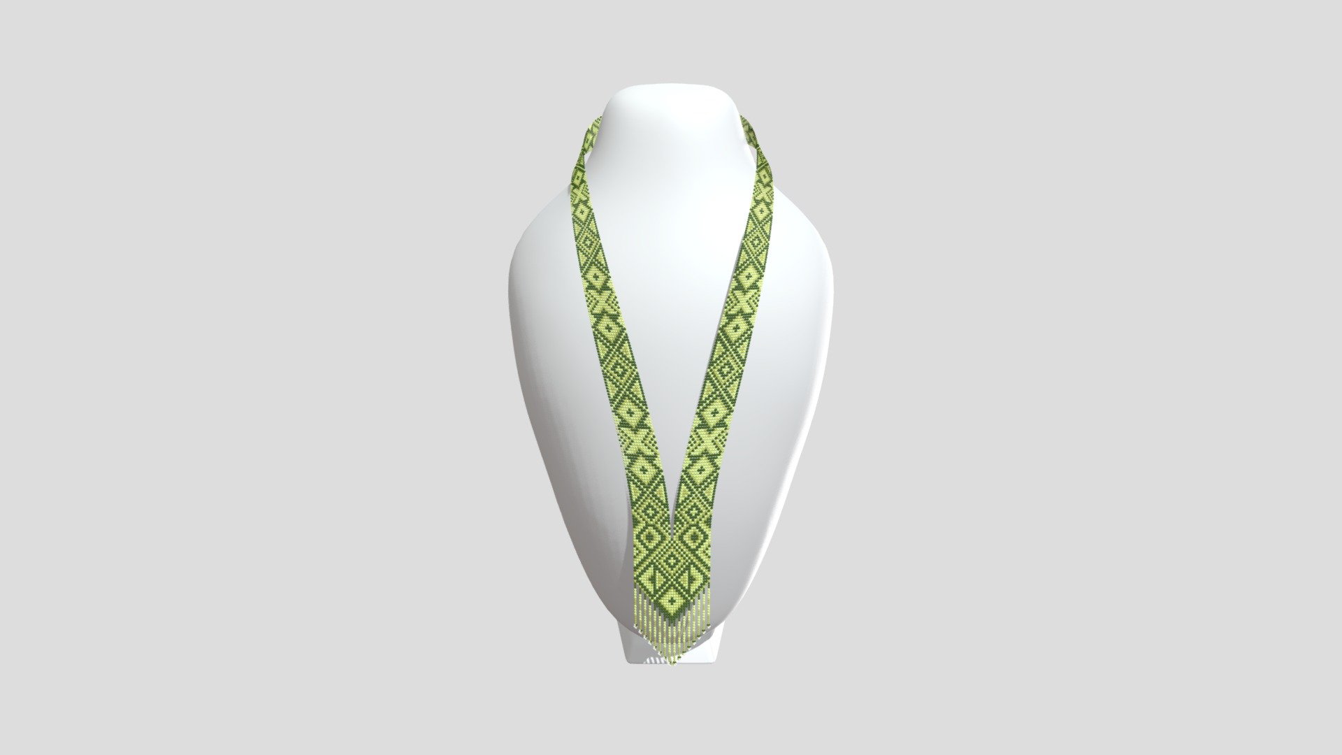 Sarawak Beads Neclace Loom 4