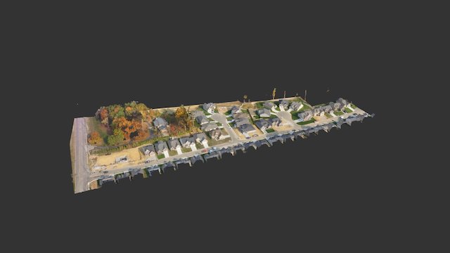 Westland Gardens Subdivision - Knoxville, TN 3D Model
