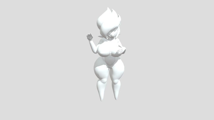 Marie FNIA 3D print pose statue/miniature (SFW) 3D Model