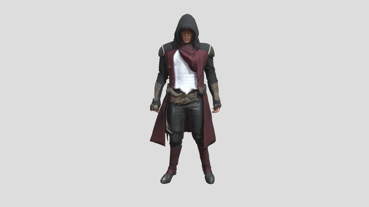 Assassin man 3D Model