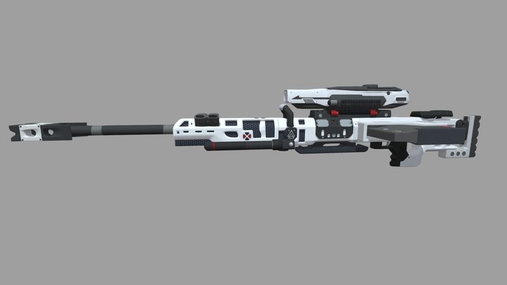 Kraber v2 3D Model
