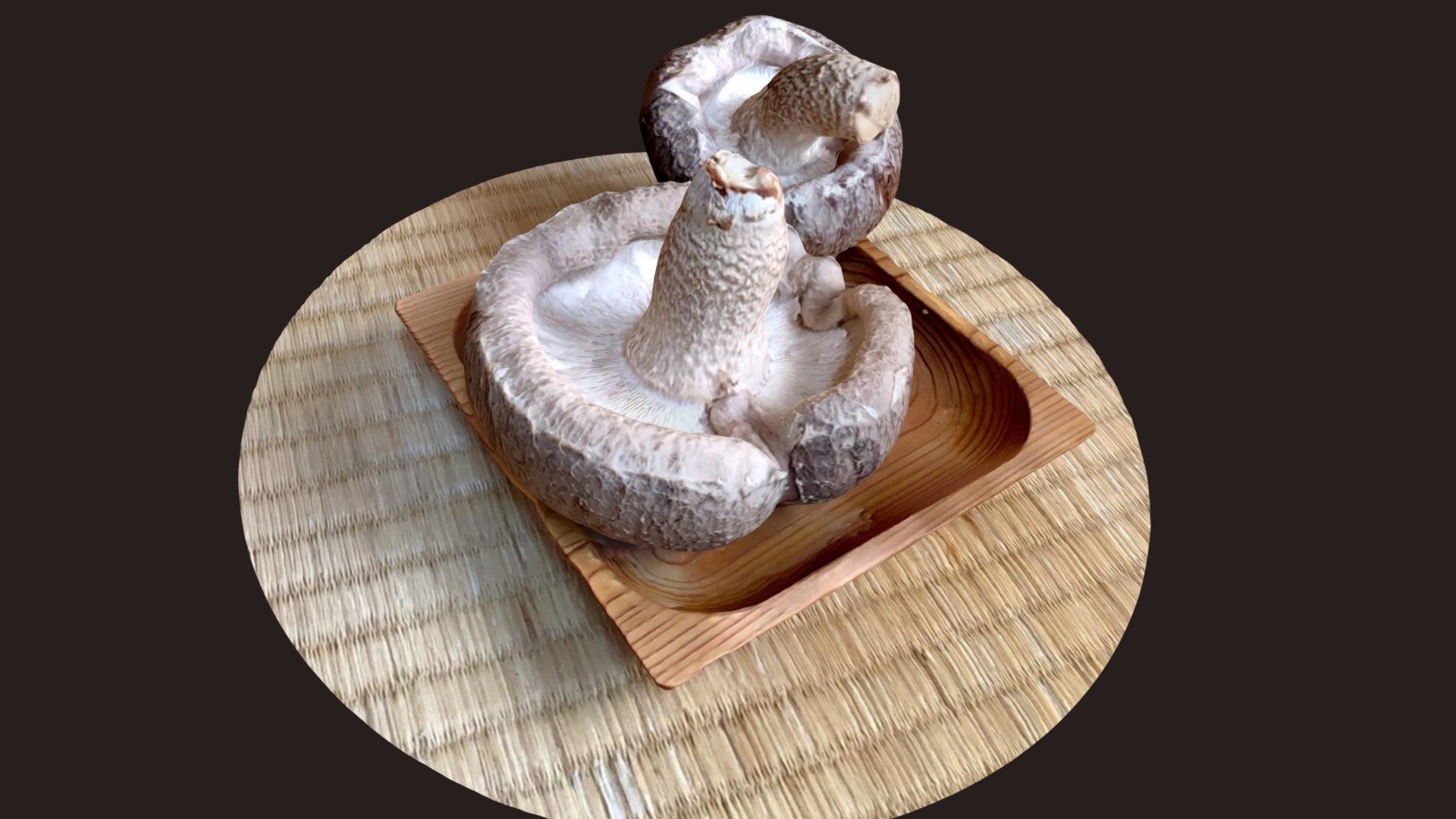 SHIITAKE mushrooms