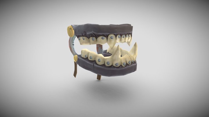 Orcish Dentures 3D Model