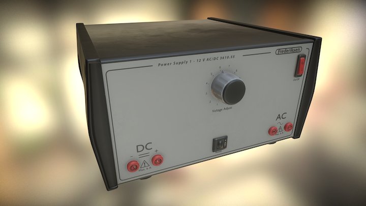 Electrical Power Supply 3D Model