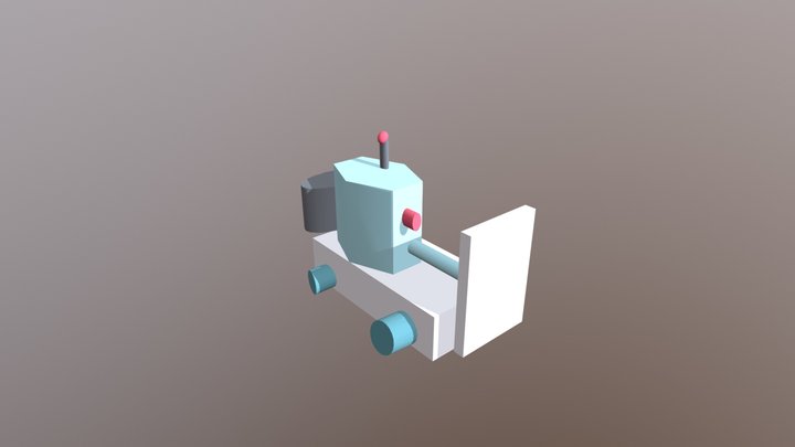 Fire Bot 3D Model