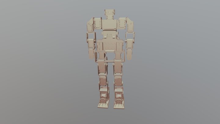 AUTOMI | Humanoid IITK 3D Model