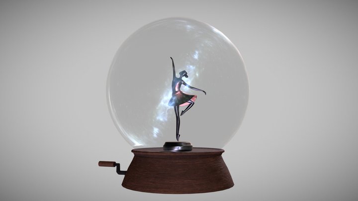 Dome Ballerina 3D Model