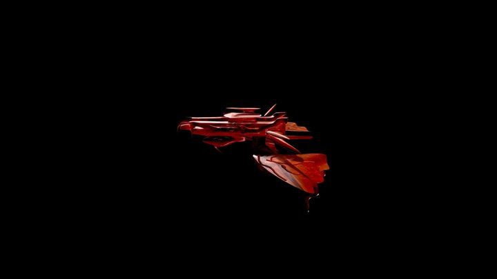 Living Spaceship 3D Model