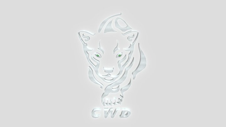 logo CWD 3D Model