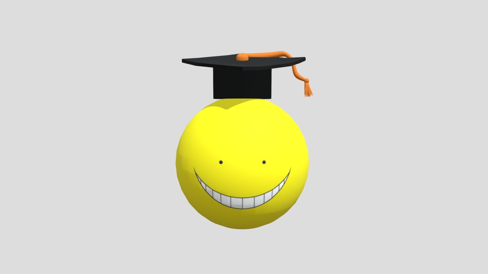 Koro Sensei head Download Free 3D model by ARG_Artichoke_YT [a8e8555