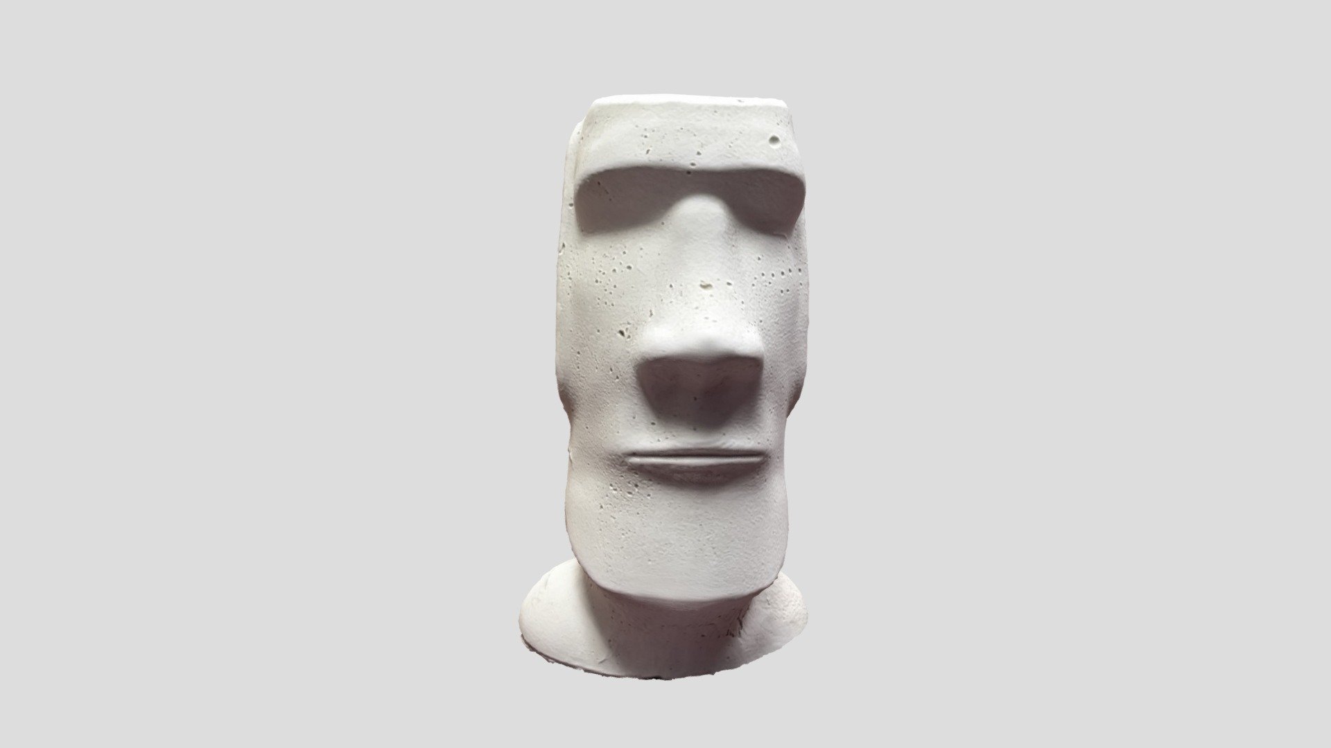 Easter Island head ( Moai ) — Sketchfab embed 3D viewer