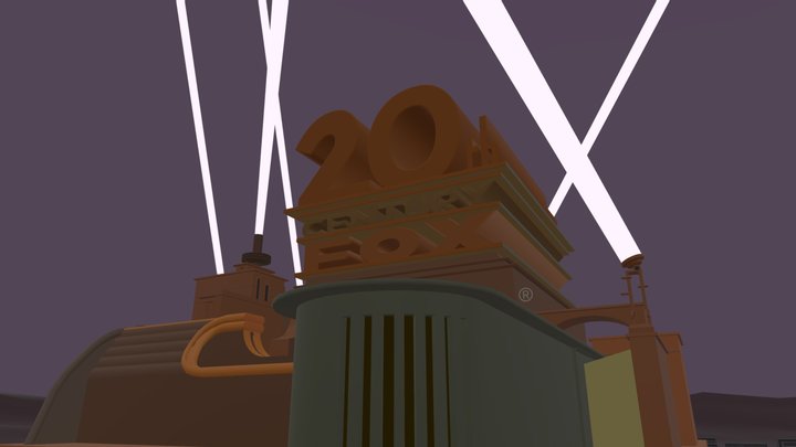 20th_century_fox_1994_remake_realistic_version 3D Model