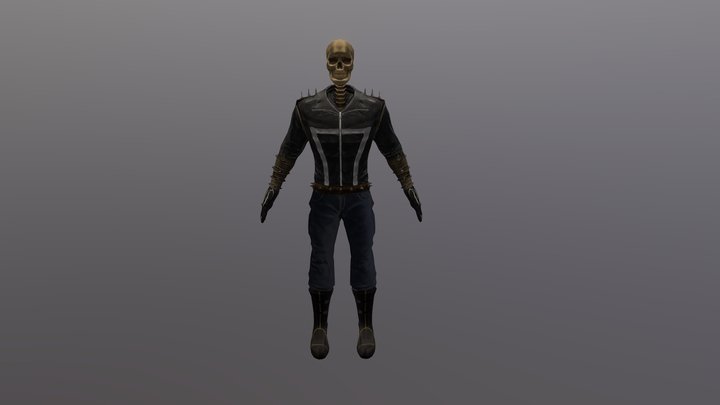 GhostRider 3D Model